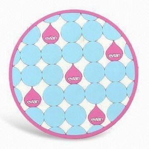 ПВХ подставка под горячее Evian ПВХ подставка под горячее Evian